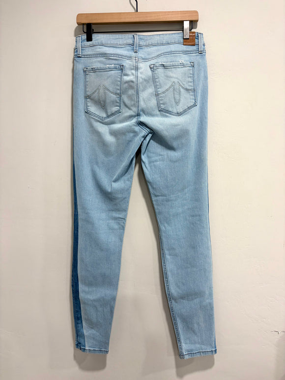 Two Tone Skinny Jeans