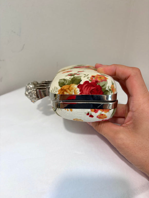Floral Skull Ring Clutch