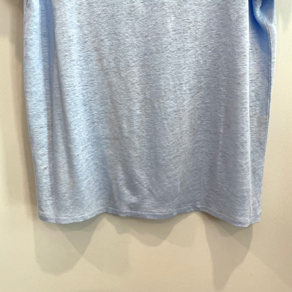 Ruffle Sleeve Linen Tee