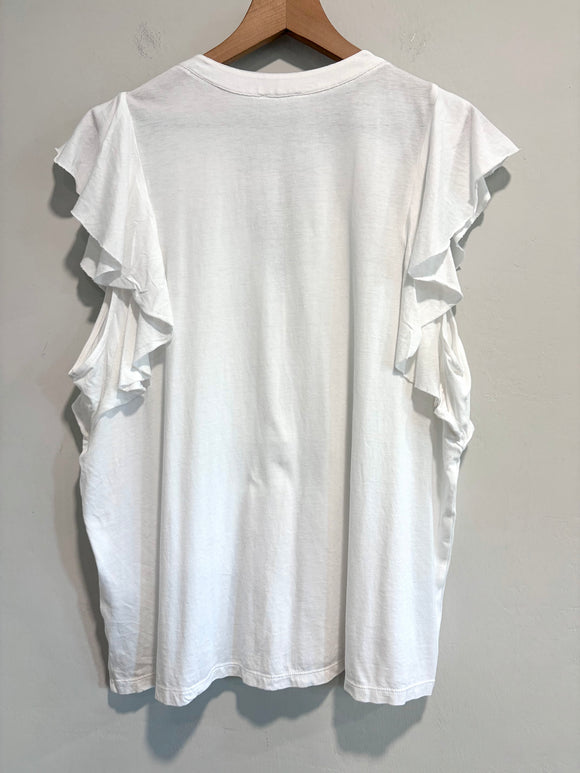 Ruffle Pleated Top