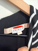 Striped Tie Front Dress-6