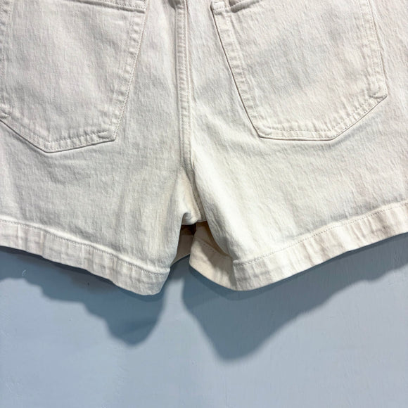 Button Fly Jean Shorts