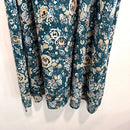 Floral Wrap Midi Dress-9
