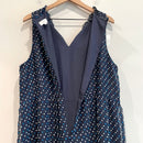 Swiss Dot Sleeveless Dress-12
