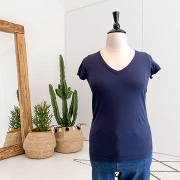 V-Neck Short Sleeve Tee