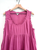 Ruffle Trim Midi Dress-3