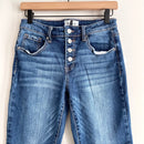 Buttonfly Skinny Jeans-2