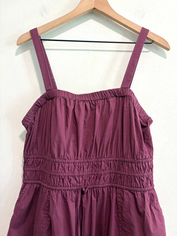 Smocked Waist Midi Dress