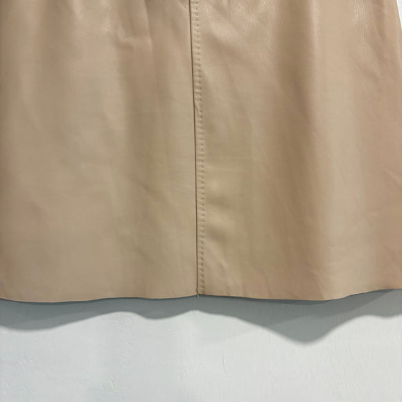 Faux Leather Skirt