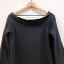 Off Shoulder Tunic Sweater-3
