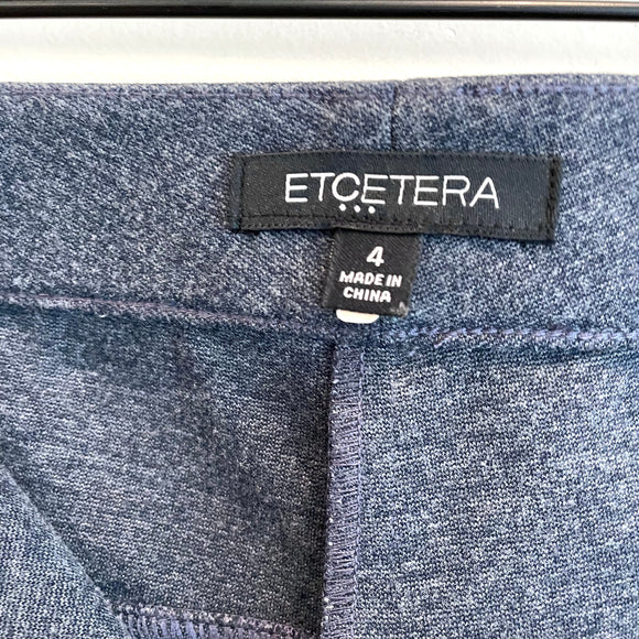 Stretch Center Seam Skinny Pants