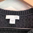 Textured Fringe Hem Sweater-6