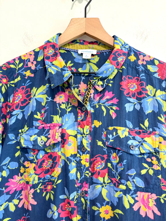 Floral Button Down Shirt