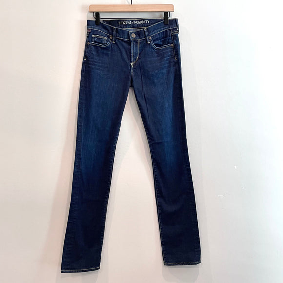Low Rise Straight Leg Jeans