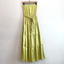 Strapless Tiered Maxi Dress-2