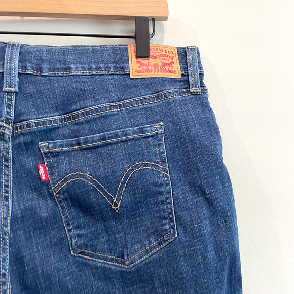 Mid-Length Jean Shorts