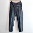 Faux Leather Straight Leg Pants-1