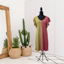 Colorblock Striped Dress-1