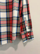 Plaid Long Sleeve Button Down Shirt-11