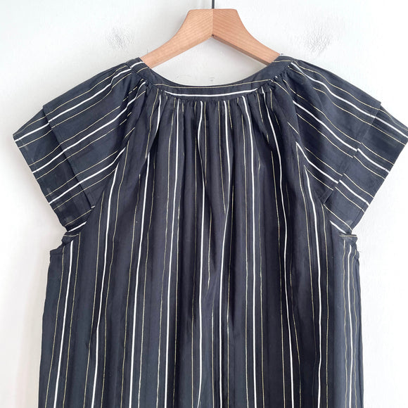 Metallic Striped Top