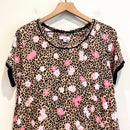 Floral Leopard Sleep Dress-4