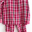 Plaid Flannel Pajama Set-9