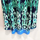 Patterned Stretch Shift Dress-13