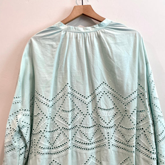 Eyelet Oversized Top