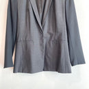 Leather Trim Blazer-4
