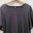 V-Neck Ruffle Sleeve Top-3