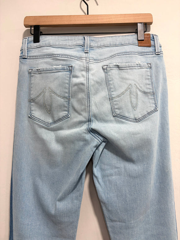 Two Tone Skinny Jeans