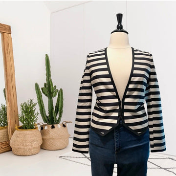 Striped Blazer Jacket