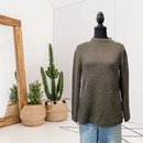 Shoulder Button Sweater-1