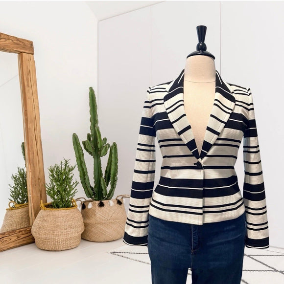 Striped Blazer