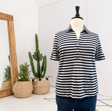 Striped Linen Top