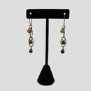 Bronze Beaded Earrings-8