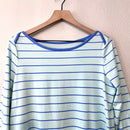 Striped Wide Neck Tee-3