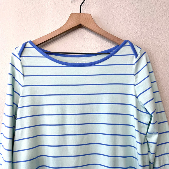 Striped Wide Neck Tee