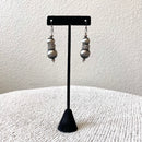 Navajo Pearl Crystal Earrings-1