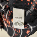 Plaid Bleach Splatter Button zip-10