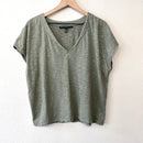 Batwing V-Neck Tee-2