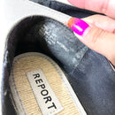 Striped Espadrille Flats-9