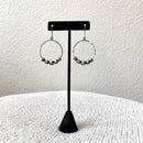 Navajo Pearl Hoop Earrings-1