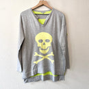 Skull Striped Sweater-2
