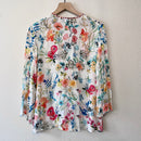 Floral Peasant Top-9