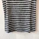 Striped Crossover Back Top-5