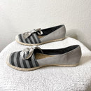 Striped Espadrille Flats-3