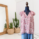 Leopard Ruffle Sleeve Top-1