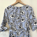 Striped Floral Dress-8