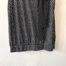 Polka Dot Bow Tie Neck Top-6